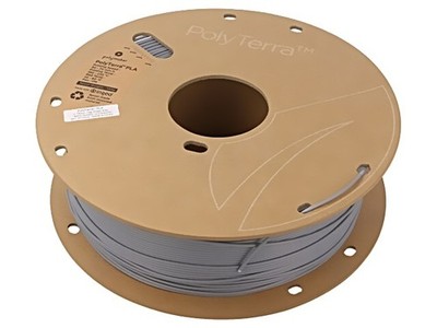 PM70824 Filament: PLA 1,75mm fossil grey 190-230°C 1kg PolyTerra  POLYMAKER