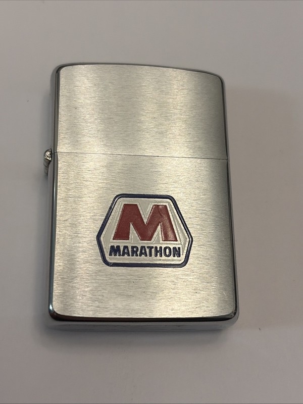 1967 Marathon Oil Zippo Lighter New 