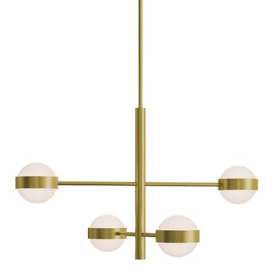 AFX VRNP2X4LAJUD Verona 30''W Pendant - Brass