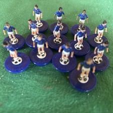 SUBBUTEO TEAM REF 63322 EVERTON one 2 one sponsor WITH BLUE HASBRO BASES