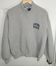 Vintage Russell Sweatshirt Turtleneck Penn State Nittany Lions LG USA Made