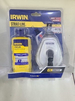 IRWIN Tools Strait-Line 1932887 Speedline Pro Chalk Reel 100-Foot Capacity