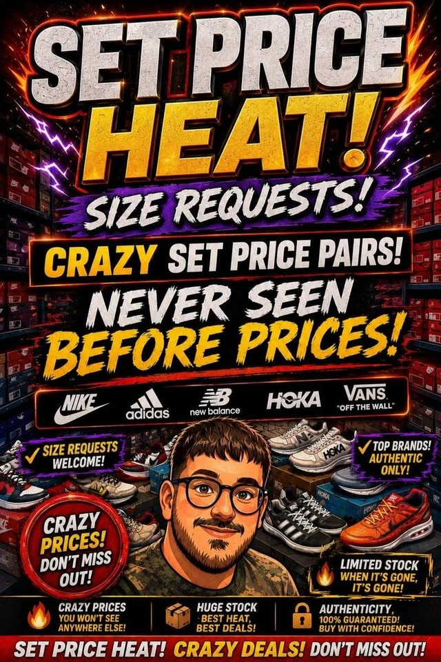 SET PRICE HEAT🔥SIZE REQUESTS CRAZY FLASH DEALS🚨NEVER SEEN BEFORE PRICES!