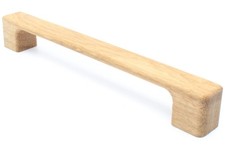 Mobili Maniglie Ba 96 - 416mm Cucina Quercia Massiccio Manico IN Legno Armadi
