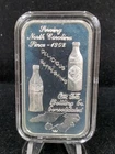 Coca-Cola  North Carolina 75th anniversary - 1oz .999 Silver Art Bar 7455