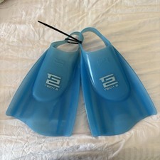 Hydro Tech 2 Bodyboarding Swim Fins Ice Blue Size Men's 12-13 Surf