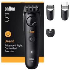 Braun Beard Trimmer 9 BT5520 Regolabarba + Accessori Bagnato e secco Colore Nero