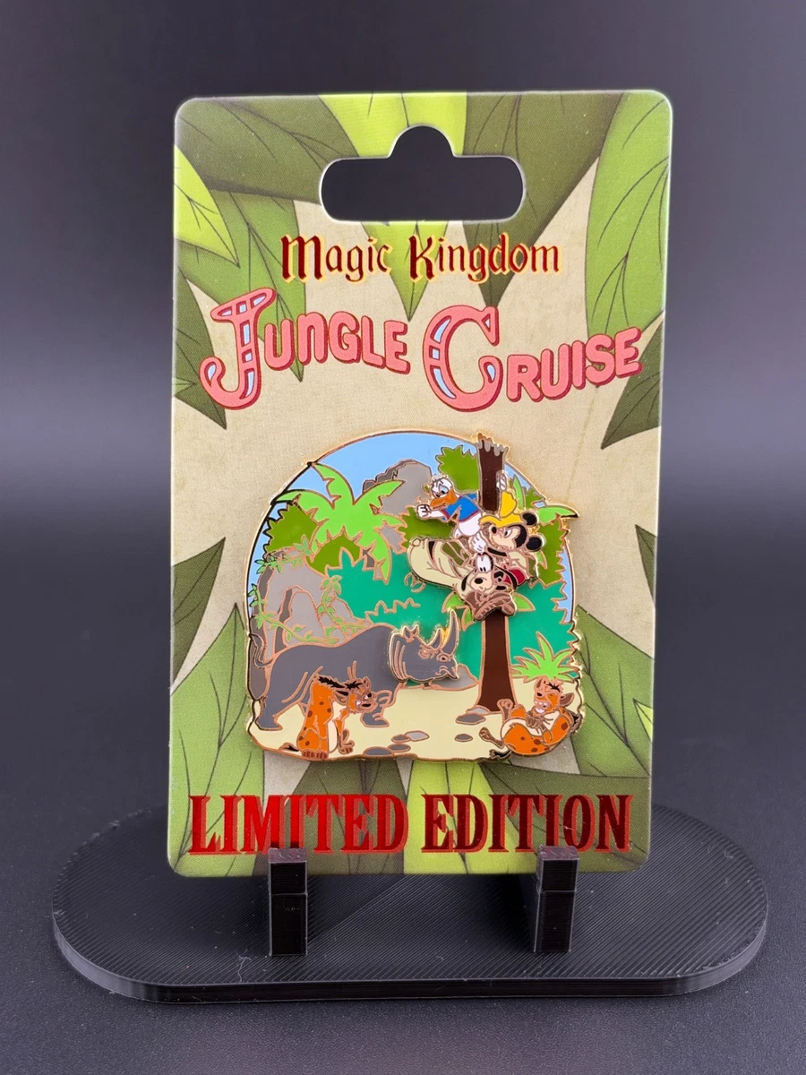 Jungle Cruise Goofy Disney Attraction & Ride Pins (1968-Now) for