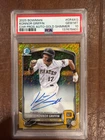 2025 Bowman - Chrome Prospect Autographs Konnor Griffin #CPA-KG Gold Shimmer...