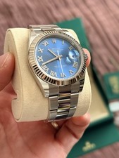 Rolex Datejust 41 Azzuro Blue dial 126334 2025