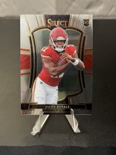 2025 Panini Select Jalen Royals Rookie Premier Level #108 Kansas City Chiefs