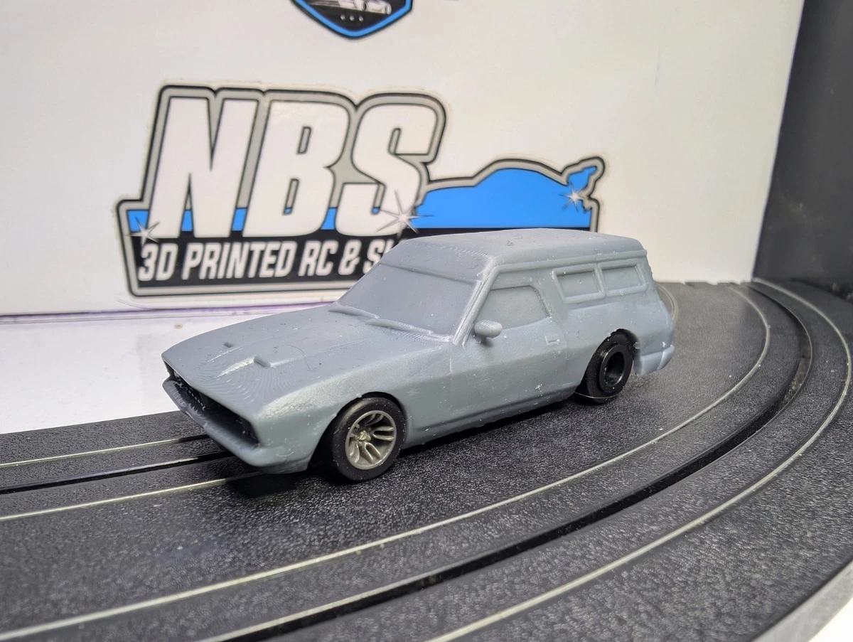 AFX Slot Car 3d Printed Body XB Falcon Panel Van suit Mega G+ 1.7