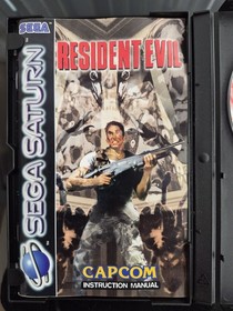Resident Evil for Sega Saturn PAL Complete in Box with Manual