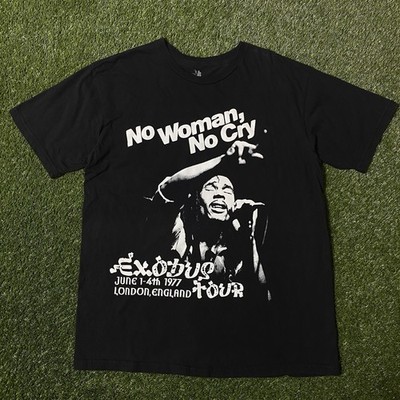 Bob Marley  No Woman, No Cry  Exodus Tour London England Tee XL