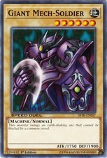 Yu-Gi-Oh TCG SBTK-EN007 C Giant Mech-Soldier Speed Duel: Trials of the Kingdom