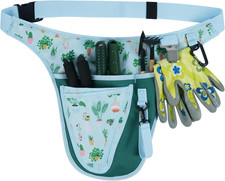 Garden Tool Pouch Apron with Pockets for Gardening,Florists,Carpenter,Constructi