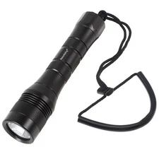 SecurityIng DF08 Scuba Diving Flashlight 150m Underwater Lights IPX8 Waterproof