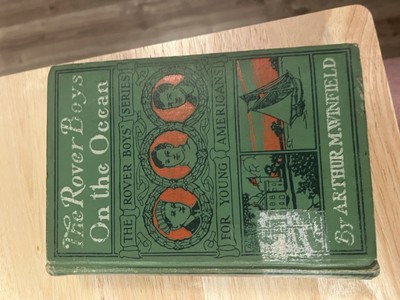 The Rover Boys On The Ocean By Arthur M. Winfield 1899 Grosset & Dunlap Publish.