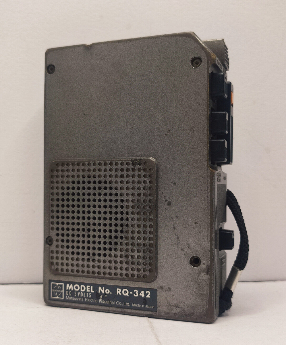 National Vintage mini cassette Recorder walkman RQ 342 - For