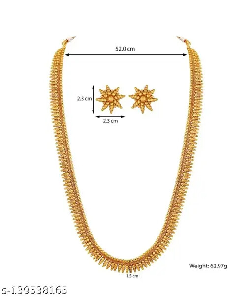 Set Collana Donna Festival e Funzione - Perfetta per Matrimoni e Feste foto 3