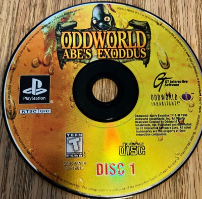 Oddworld: Abe's Exoddus (Sony PlayStation 1, 1999)