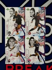 2023 PARKSIDE USWNT ONE NATION ONE TEAM ONOT PICK YOUR CARD RODMAN GIRMA MORGAN