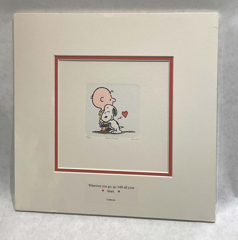 Snoopy Charlie Brown Peanuts Sowa & Reiser LE 82/500 Hand Painted
