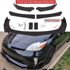 Glossy Black Front Bumper Lip /Splitter Spoiler for TOYOTA Camry Corolla Prius
