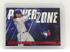Bo Bichette 2022 Topps Stadium Club - Power Zone RED FOIL - Toronto Blue Jays