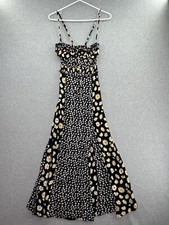 Free People Tigerlilly Midi Sundress Womens Small Floral Sleeveless Dress ($128)