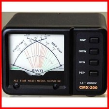 Comet CMX-200 SWR Power Meter Band 1.8 - 200 MHz MAX 3KW HF Universal 50 Ohm