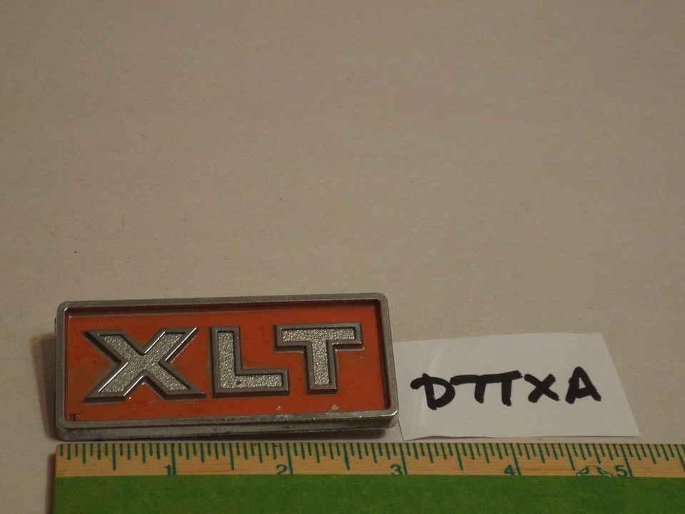 XLT emblema 1977 1978 1979 Ford F100 F150 F250 F350 Ranger Bronco 4x4 77 78 79 A Foto 4 de 4