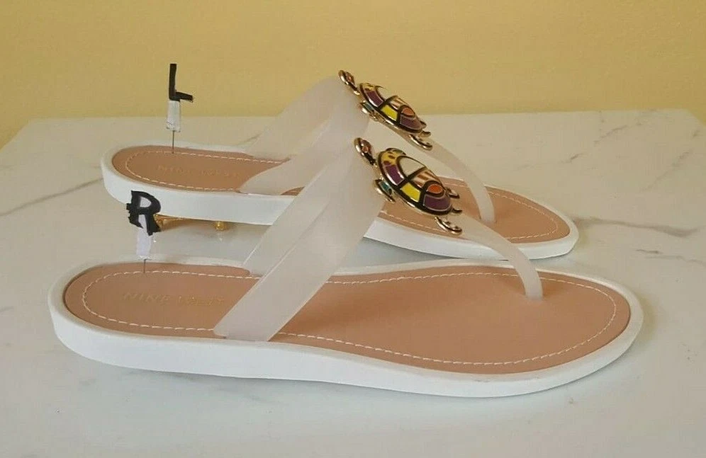 Nine west thong sandals sale
