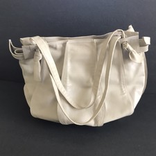 Sonia Rykiel Vintage Beige Lambskin Handbag