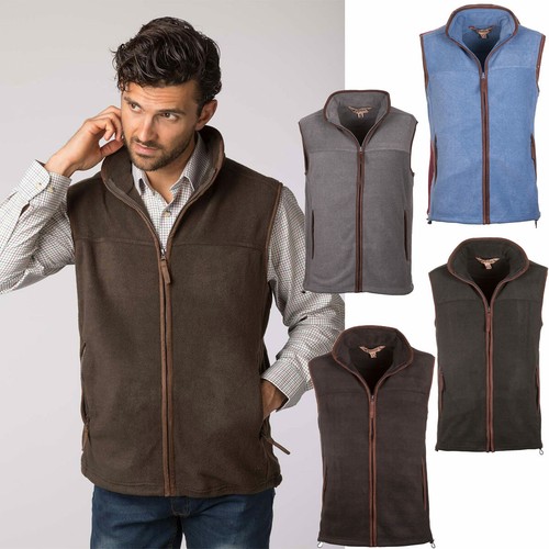 Rydale Men's Fleece Gilet Waistcoat 