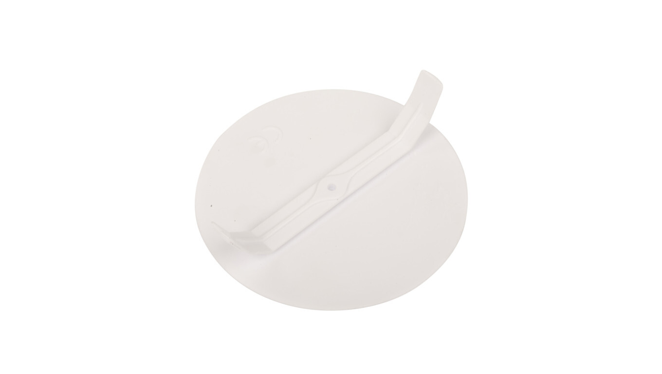 Can cover 70-80mm round, white 3313-00 /T2UK