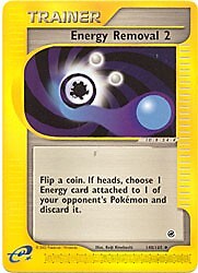 Pokemon Expedition 140/165 Energy Removal 2 Card