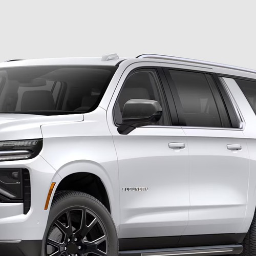 For 2021-2025 Chevy Tahoe Suburban Side Mirror Cover Cap Carbon Fiber Pattern - Bild 5 von 11