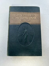 Vintage 1948 The Complete Home Handyman's Guide Book