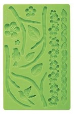 Wilton Silicone Nature Designs Fondant and Gum Paste Mold - Cake Decorating