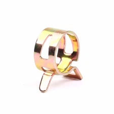 10pcs 7mm 0.28" ID Spring Band Clip Action Silicone Vacuum Hose Clamp