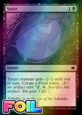 x1 Savor BLB Bloomburrow MTG 109 FOIL COMMON M/NM 1x