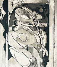Graham SUTHERLAND "Big Doll" 1977 Original Signed Etching & Aquatint