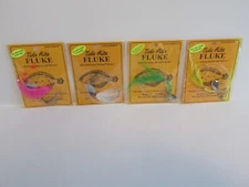 2 FLUKE RIGS WIDE GAP BUCKTAIL TEASER SPINNER R559 SALTWATER RIG FISHING CHOICE