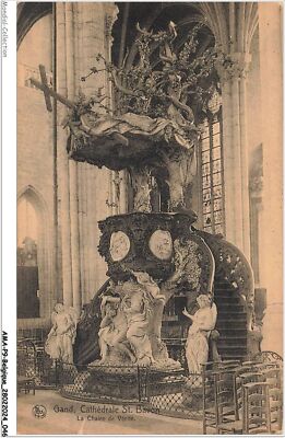 AMAP9-0847-BELGIUM - GENT - St. Bavo's Cathedral - The Chair of Truth