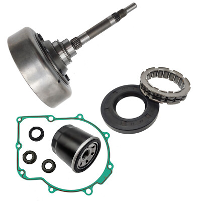 Wet Clutch Shoe Kit Drum Housing One Way Bearing Fliter For Hisun 500 700 ATV US