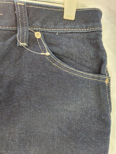 Jeans Dickies De Colección Para Mujer Talla 8 P Pierna Recta Calce Relajado Trabajo Denim Oscuro Nuevo de Lote Antiguo Y2k - Imagen 6 de 15