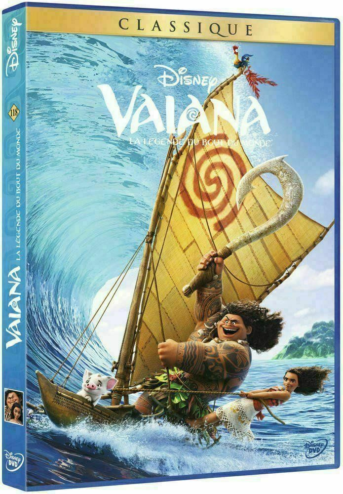 Disney vaiana n°118 (dvd neuf sous blister)
