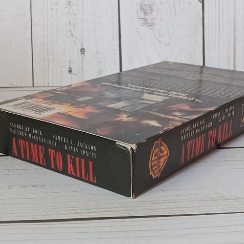 A Time to Kill VHS Tape - 1996 Legal Thriller Sam Jackson Sandra Bullock - 第 7/12 張圖片