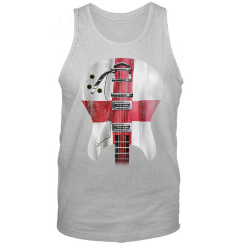 Canotta grafica Guitar Body Flag England Music Band - Foto 5 di 8